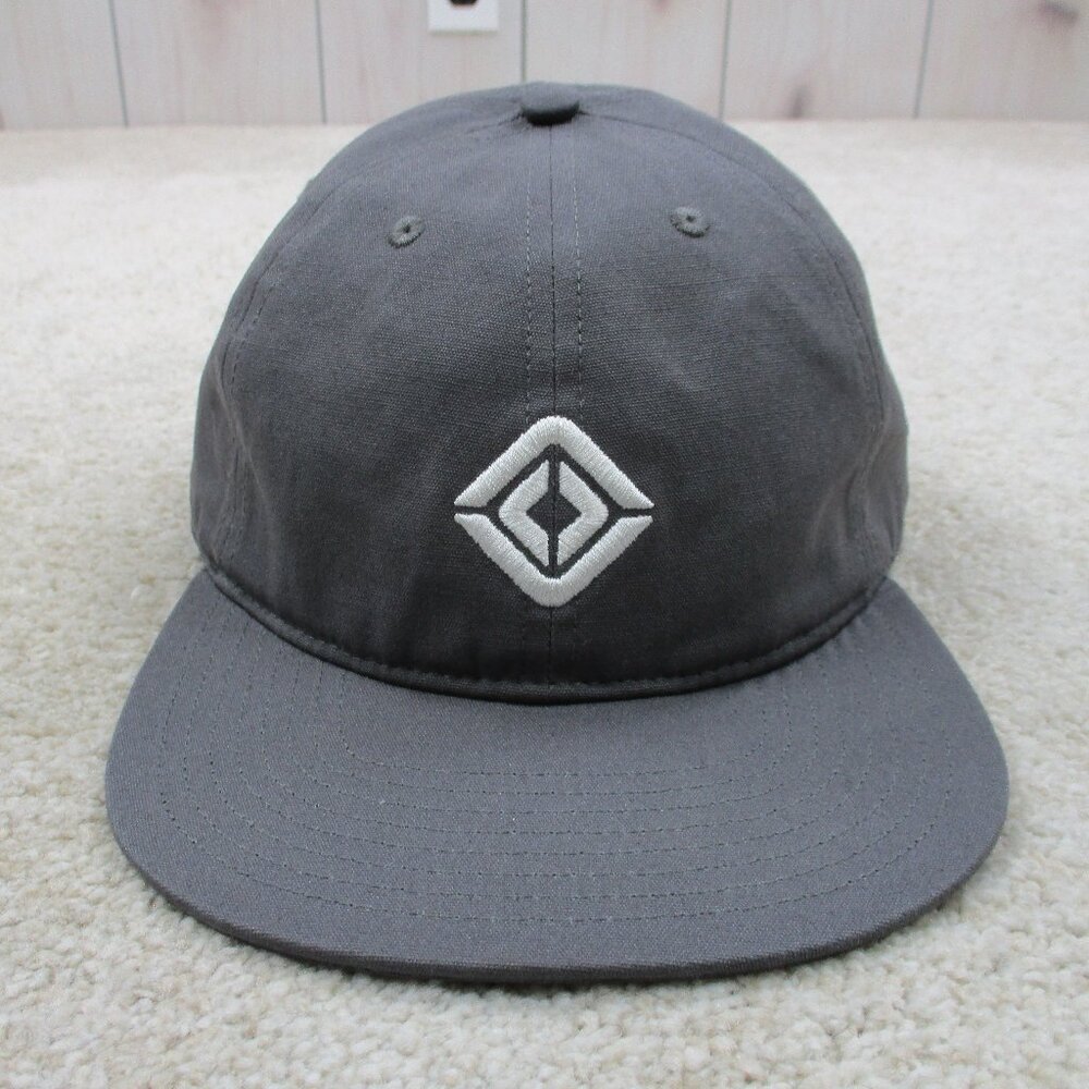 Rivian Hat Cap Strap Back One Size Gray Organic Cotton Casual Mens